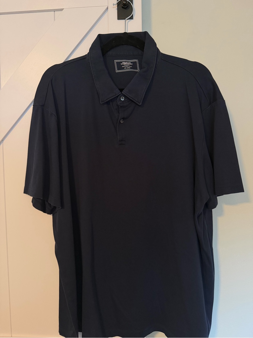 Charles Tyrwhitt Men's Dark Navy Polo